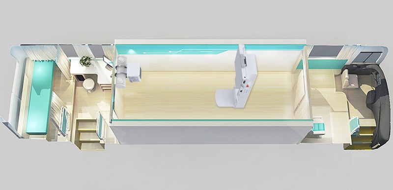 車載DR在醫(yī)療車